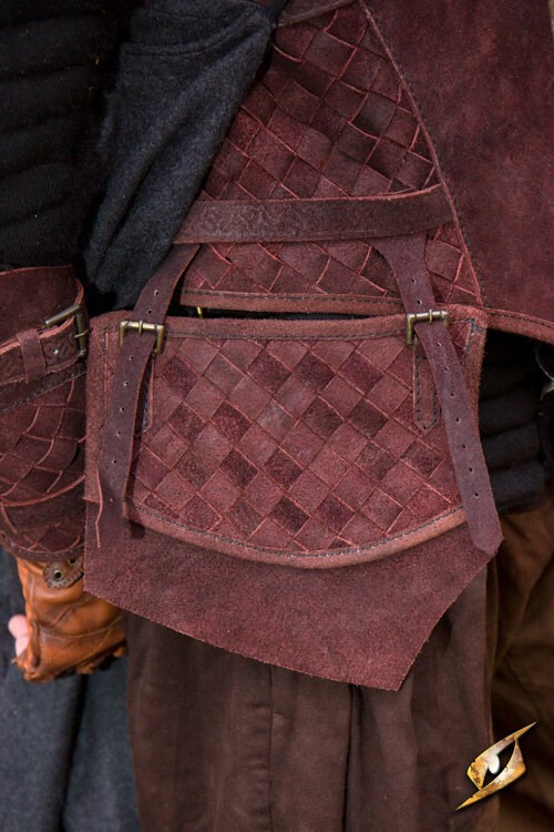 Suede tassels set Ranger Epic Armory, brown