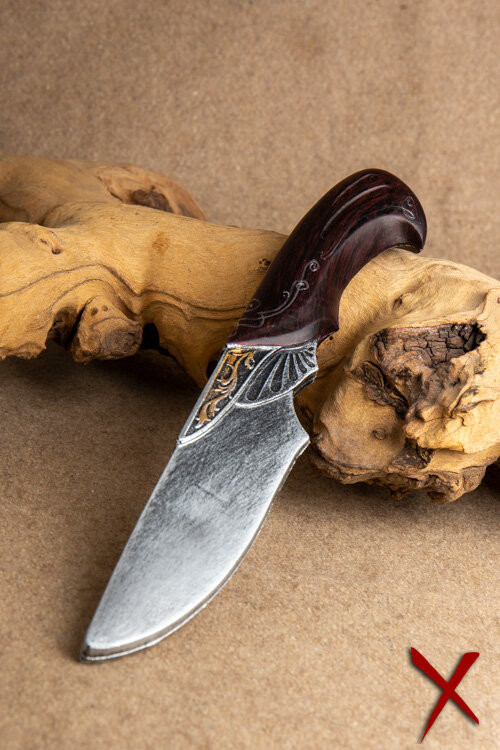 Chiroptera bat throwing knife for LARP