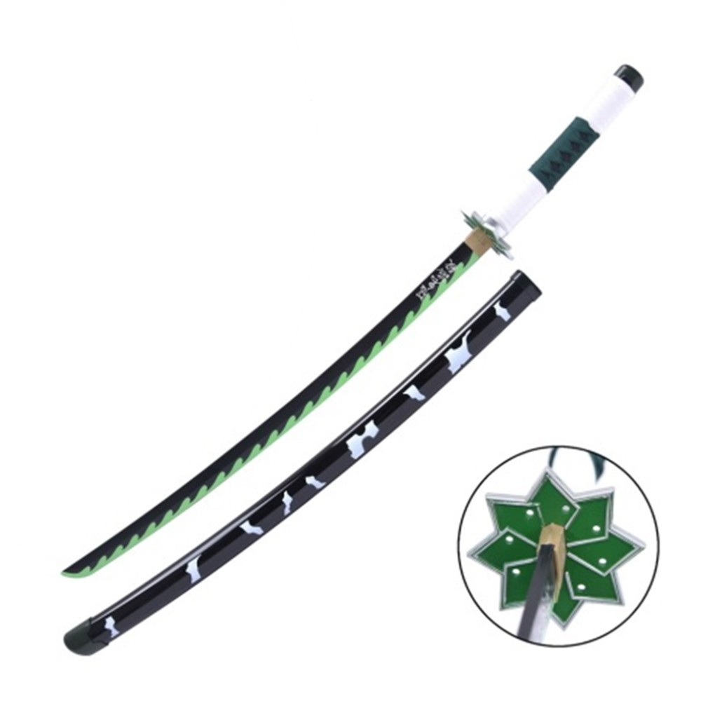 Sanemi Shinazugawa bamboo katana from Kimetsu No Yaiba (98 cm.)