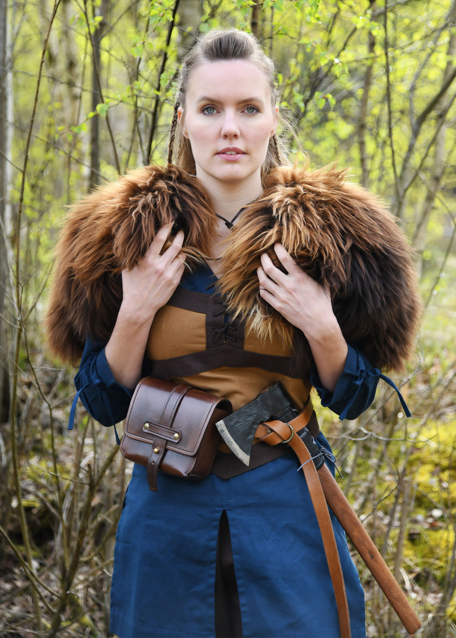 Nordic Sheepskin Shoulders - Brown