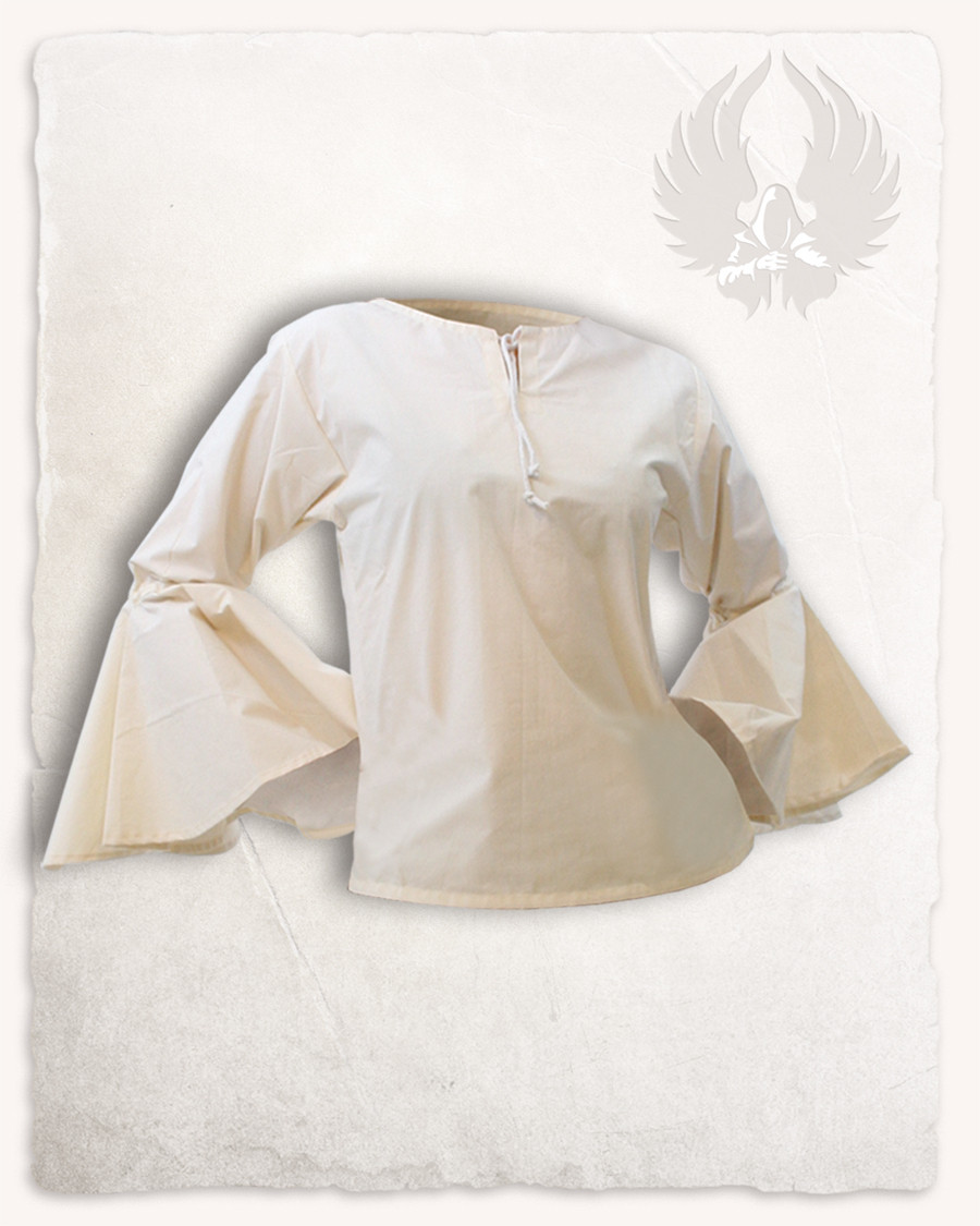 Felice women's medieval blouse in cream