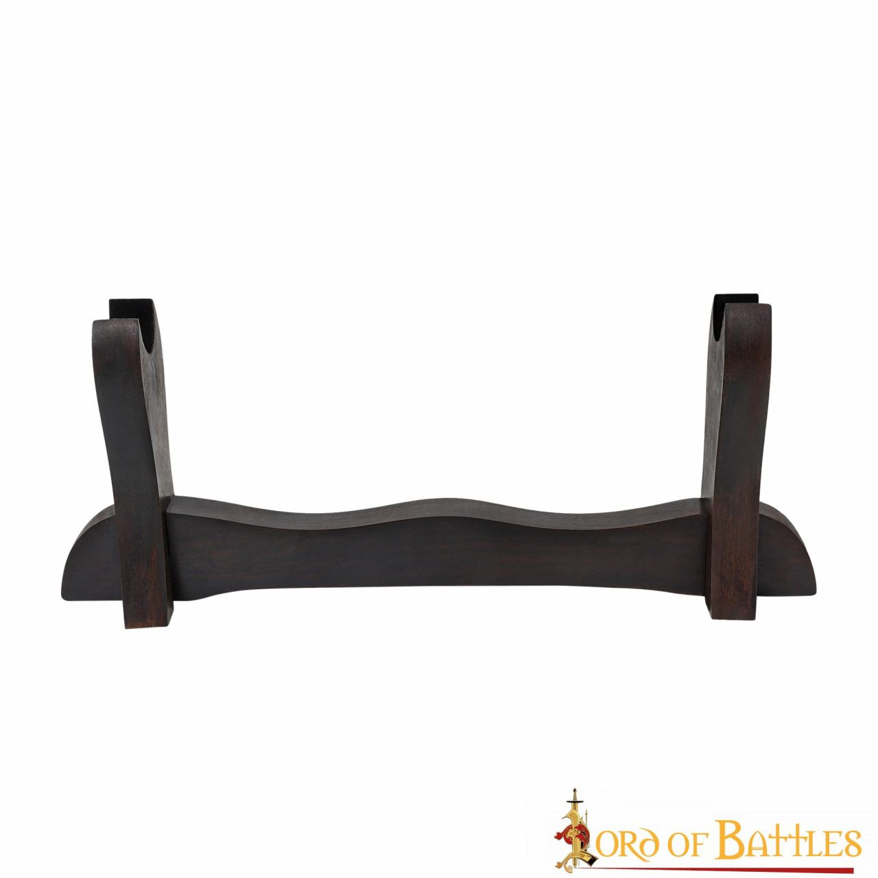 Wooden stand for ax or sword (33.4 x 13.5 cm.)