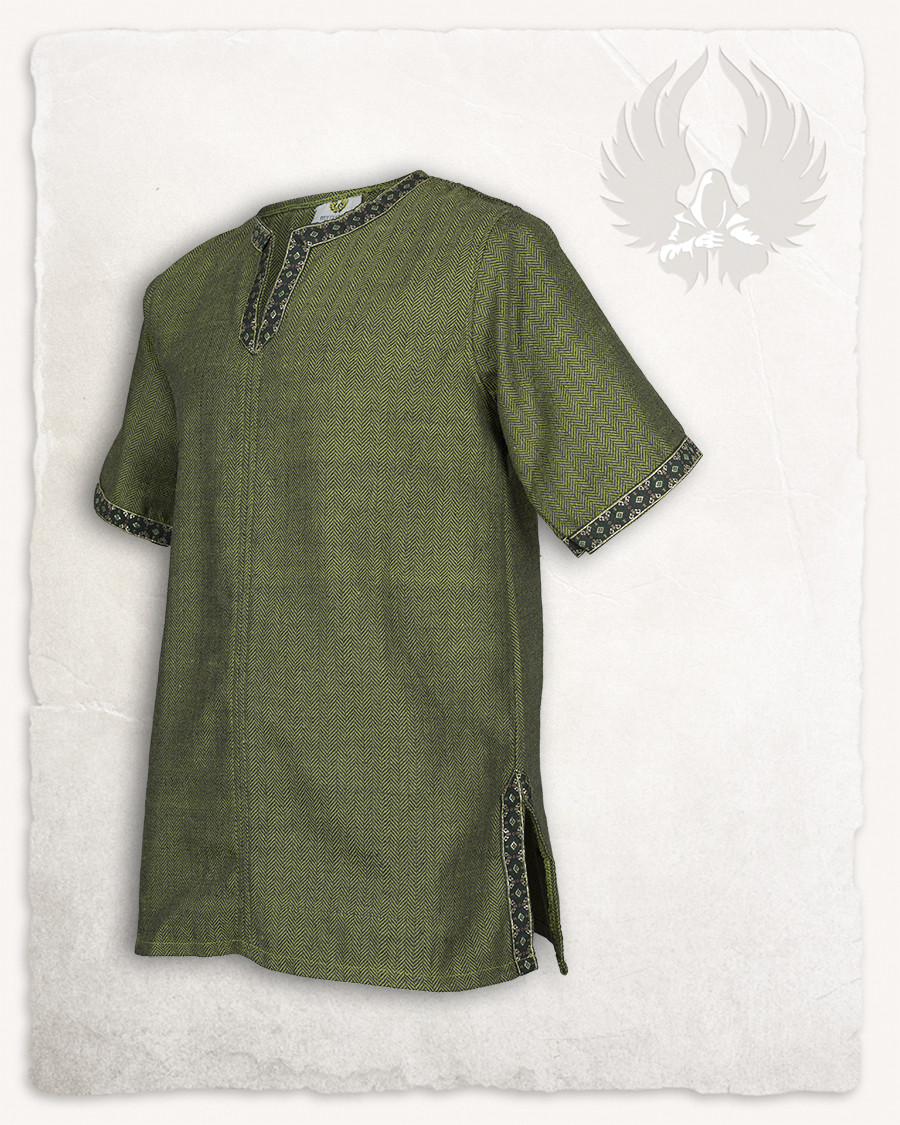 Medieval noble Sigbert tunic - Olive green