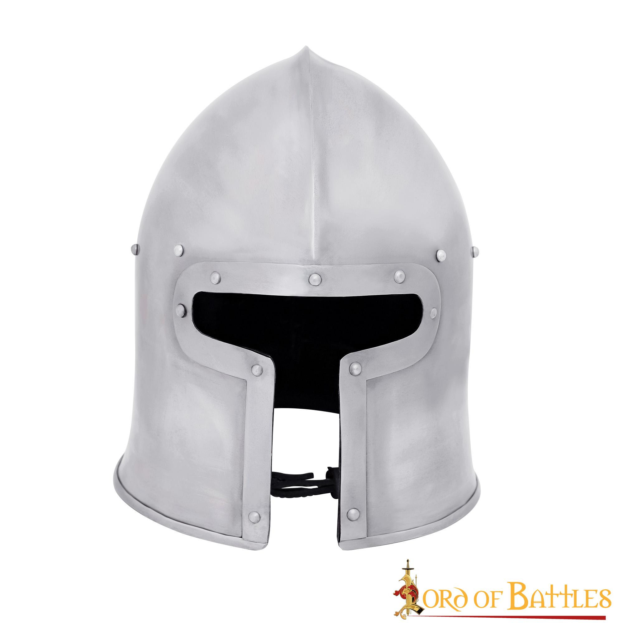 Medieval barbuta Italian style 15th century (16 g.)