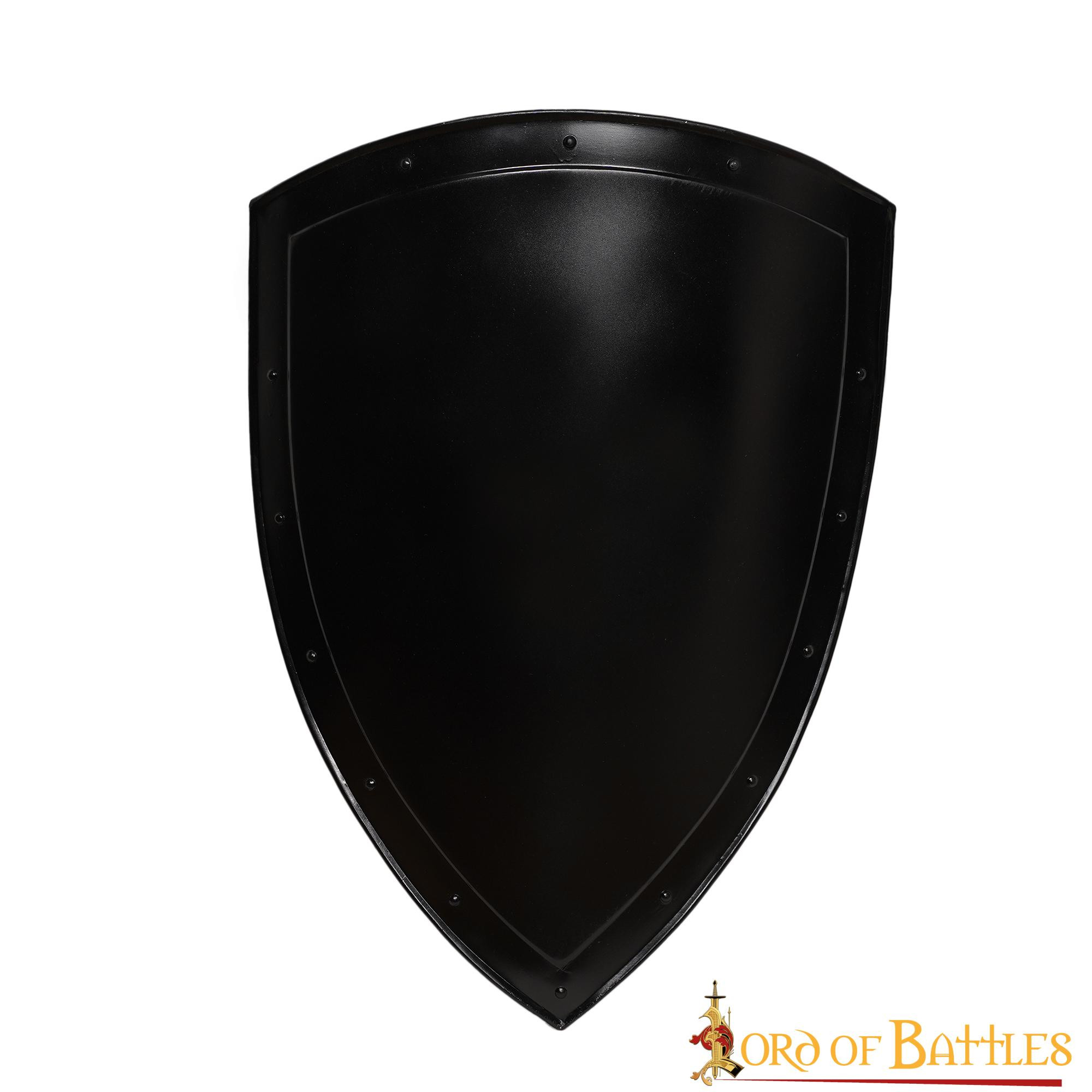 Smooth black shield to paint (60.9 cm.)
