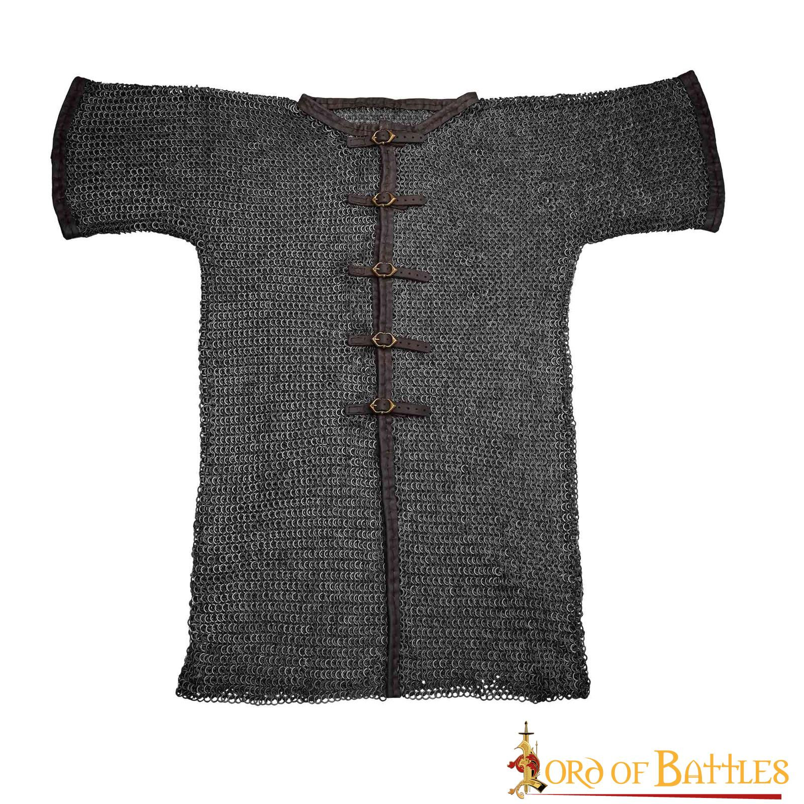 Short sleeve chain mail with straps (9 mm)