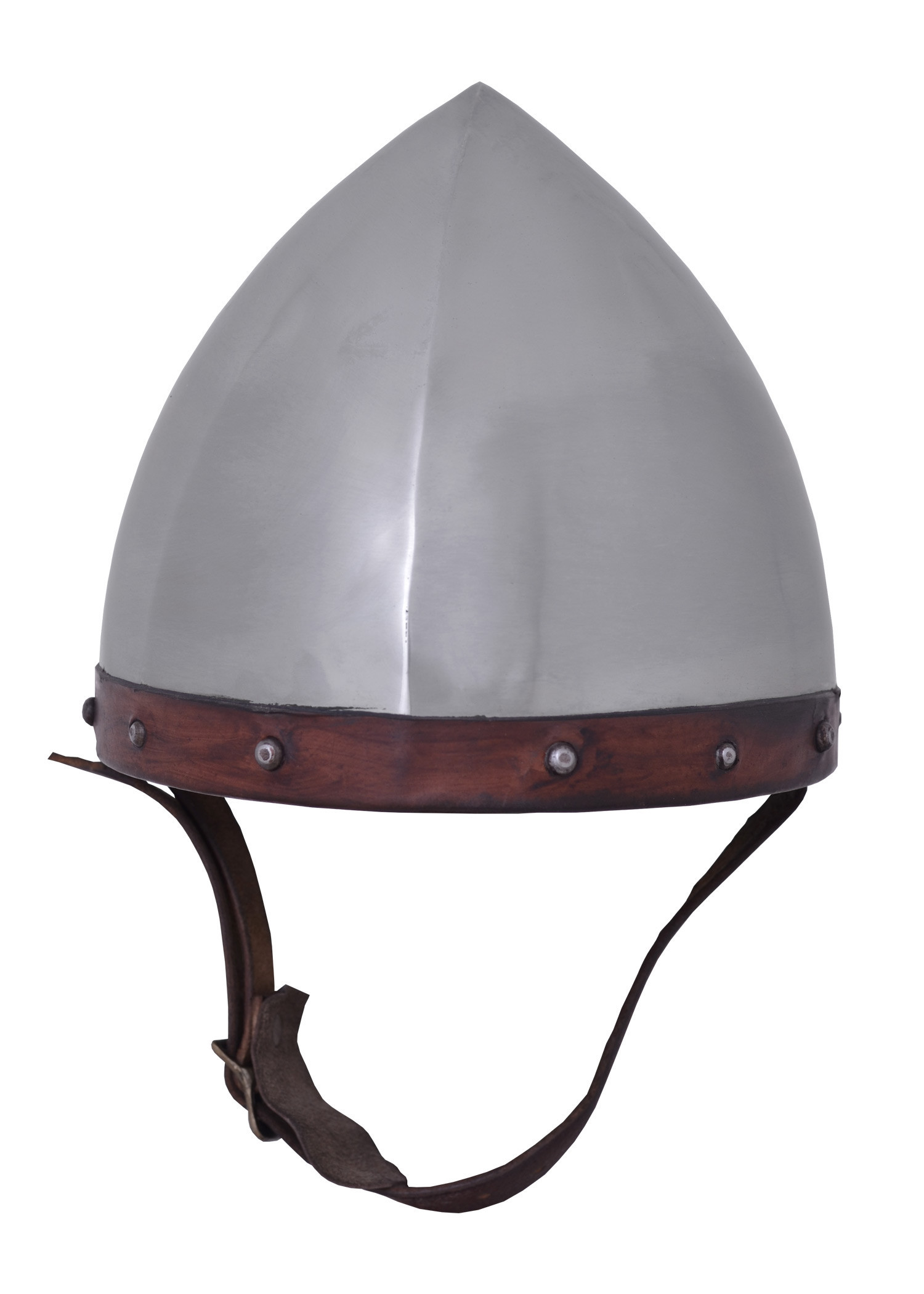 Archer Vaulted Helmet, 1.6mm Steel with Leather Lining