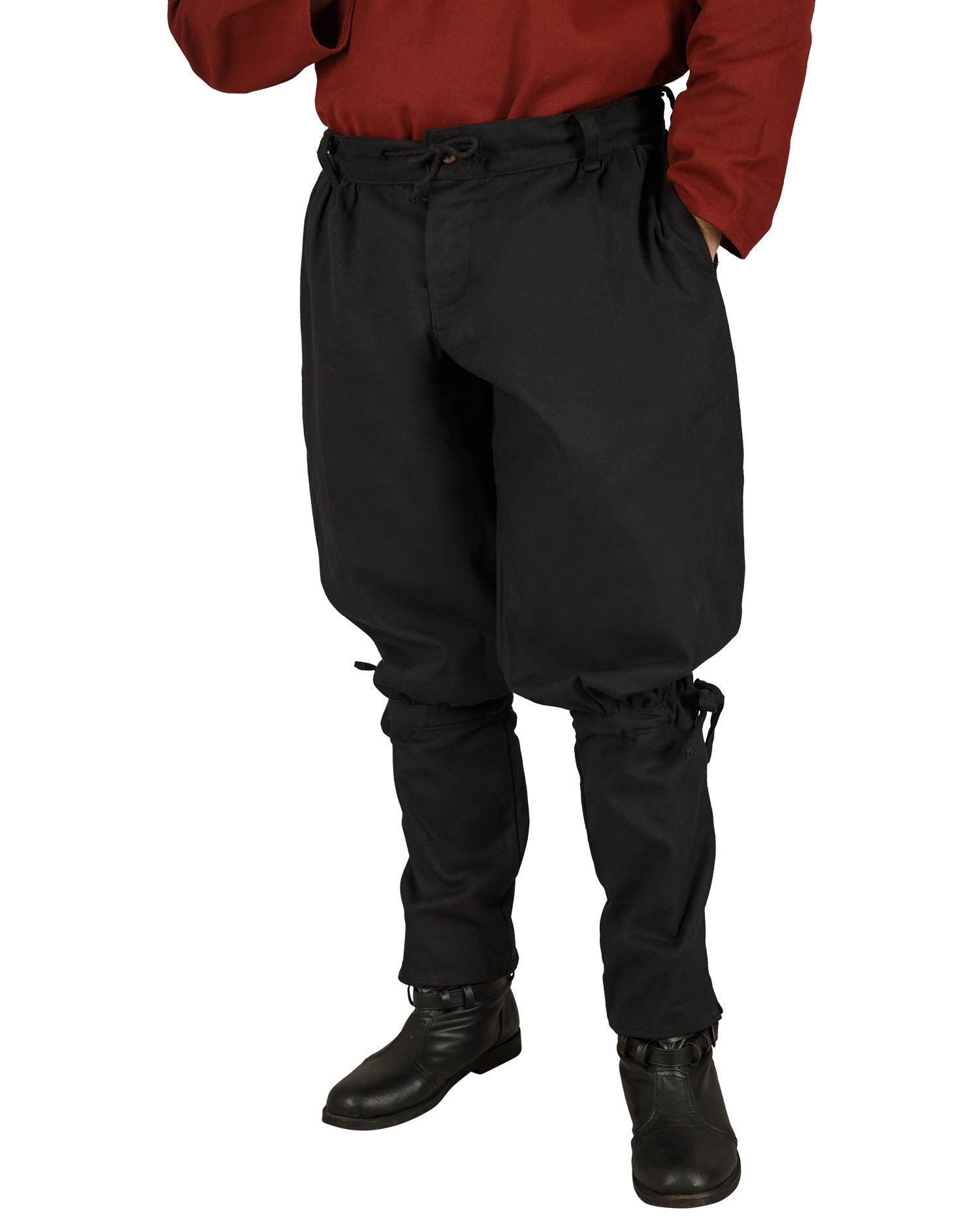 Men's Viking pants Gunnar model, black