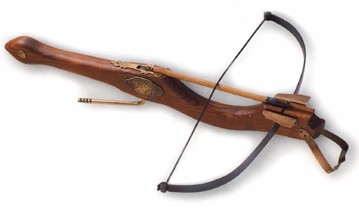 Medieval crossbow, 60 cms.