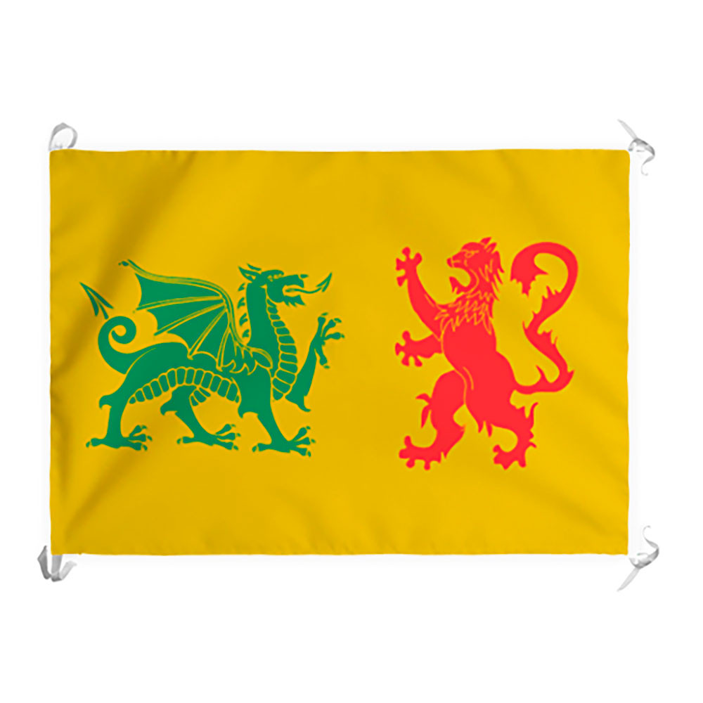 Medieval Royal Sueva Dynasty Banner of Galicia (100x70 cm.)