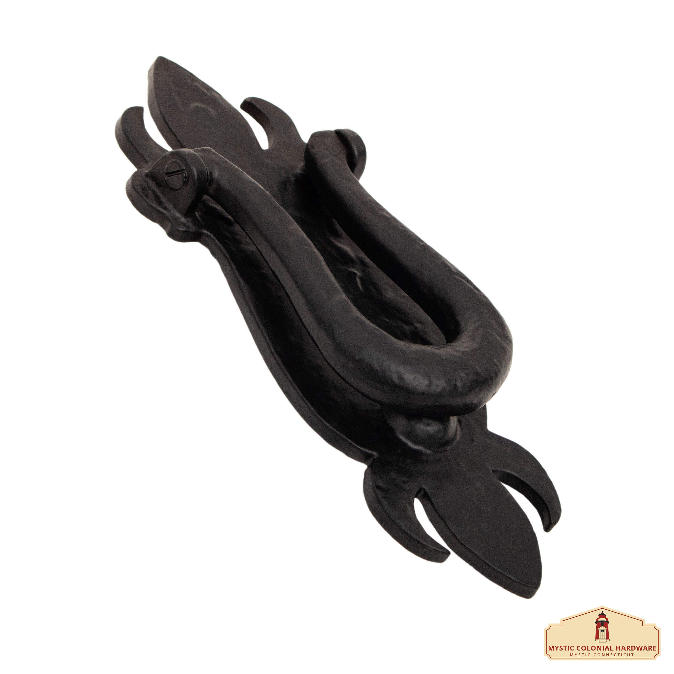 Medieval Venetian handmade iron knocker (19.8 cm.)