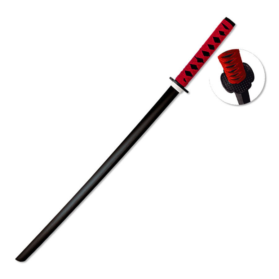Wooden katana, movement practice