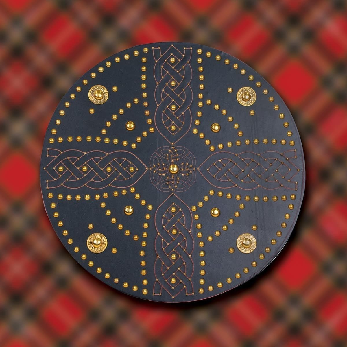 Scottish Targe Shield with Celtic Cross, 13th-14th centuries (51 cm.)