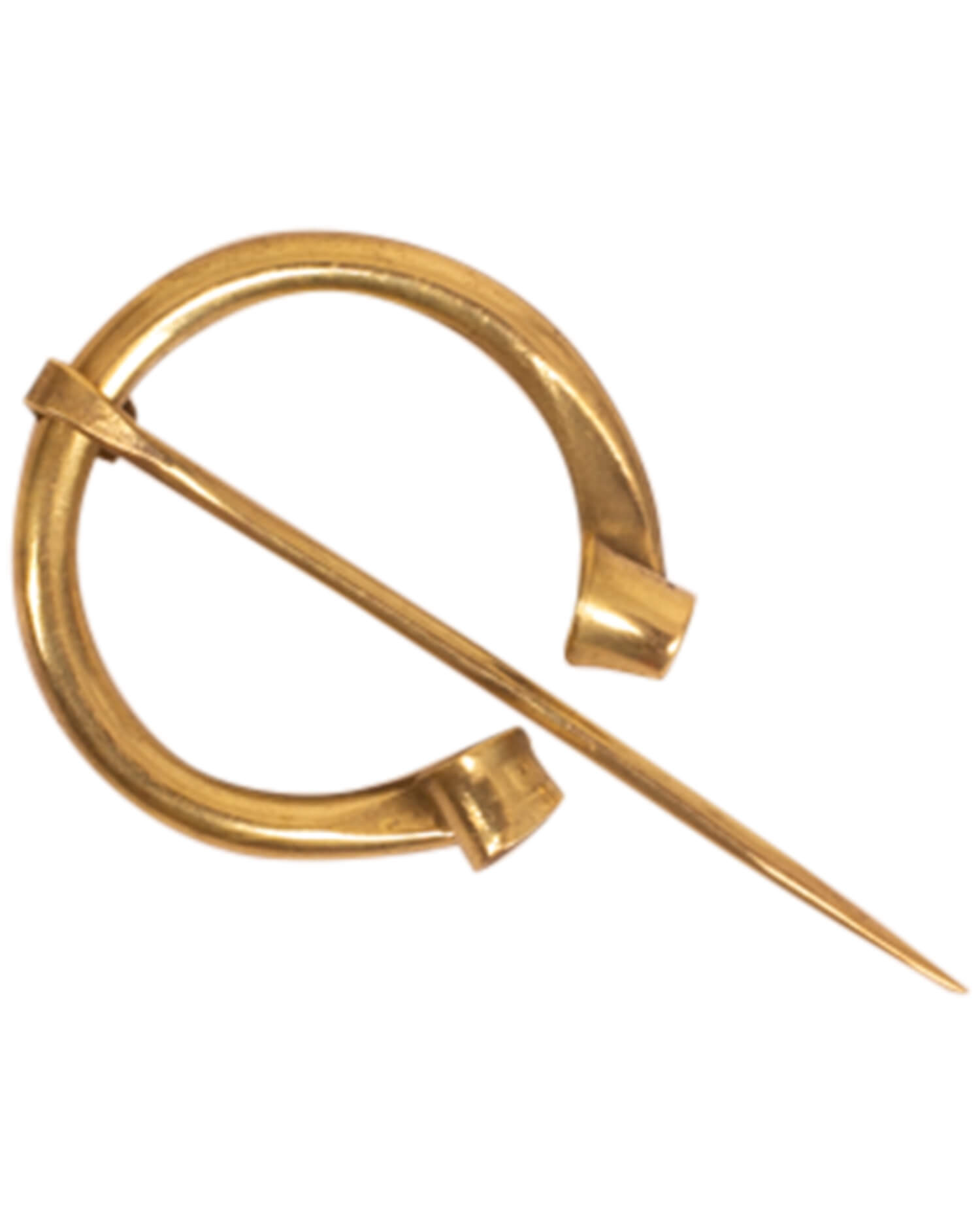 Medieval brass fibula Heliarde model