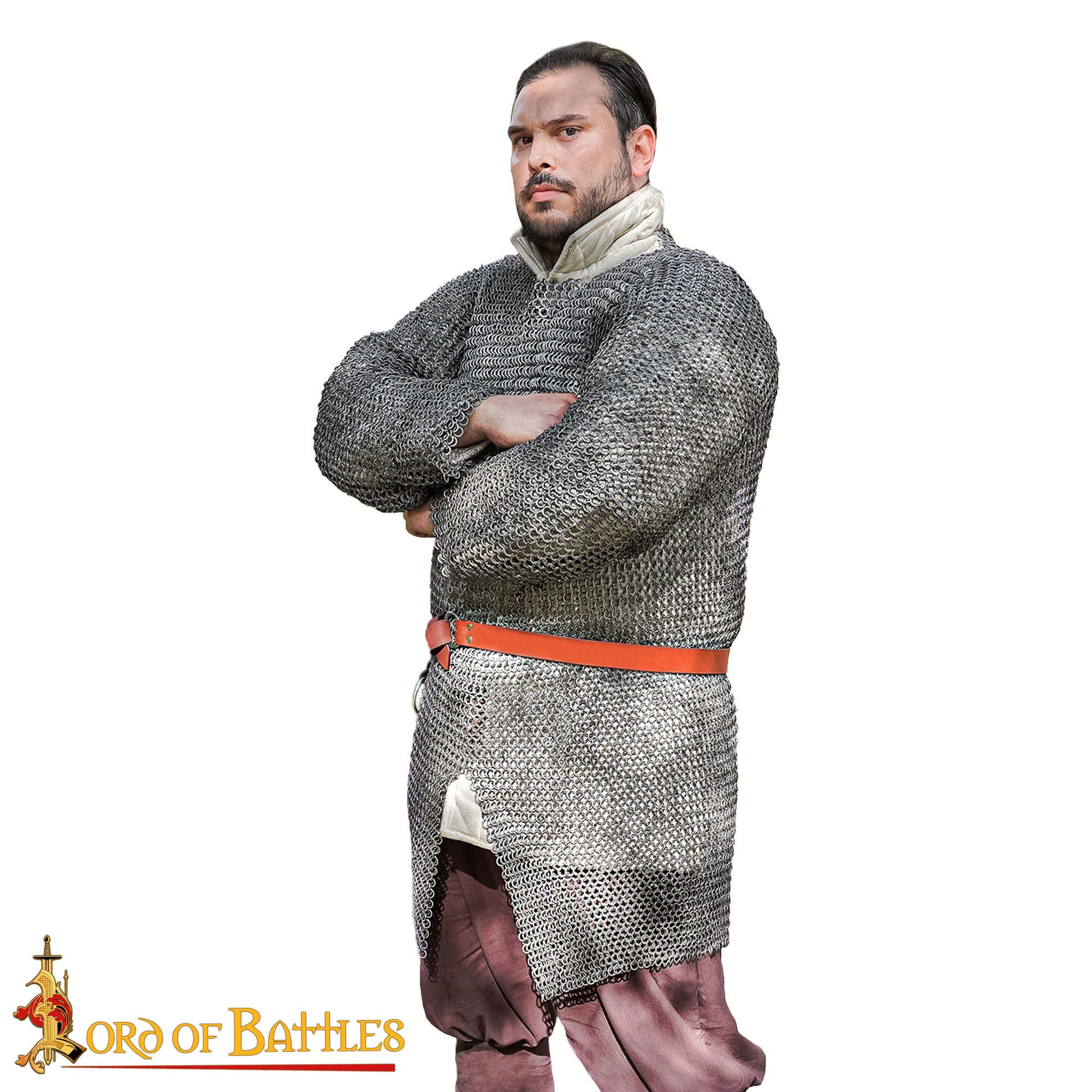 Steel chain mail round rings Hauberk model (9 mm.)