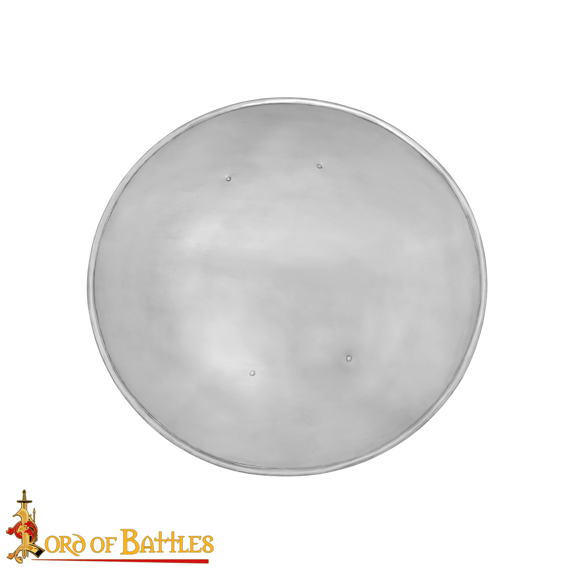 Medieval Renaissance mild steel shield (57.5 cm.)