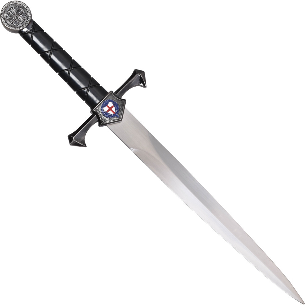 Decorative Templar dagger with sheath (37.5 cm.)