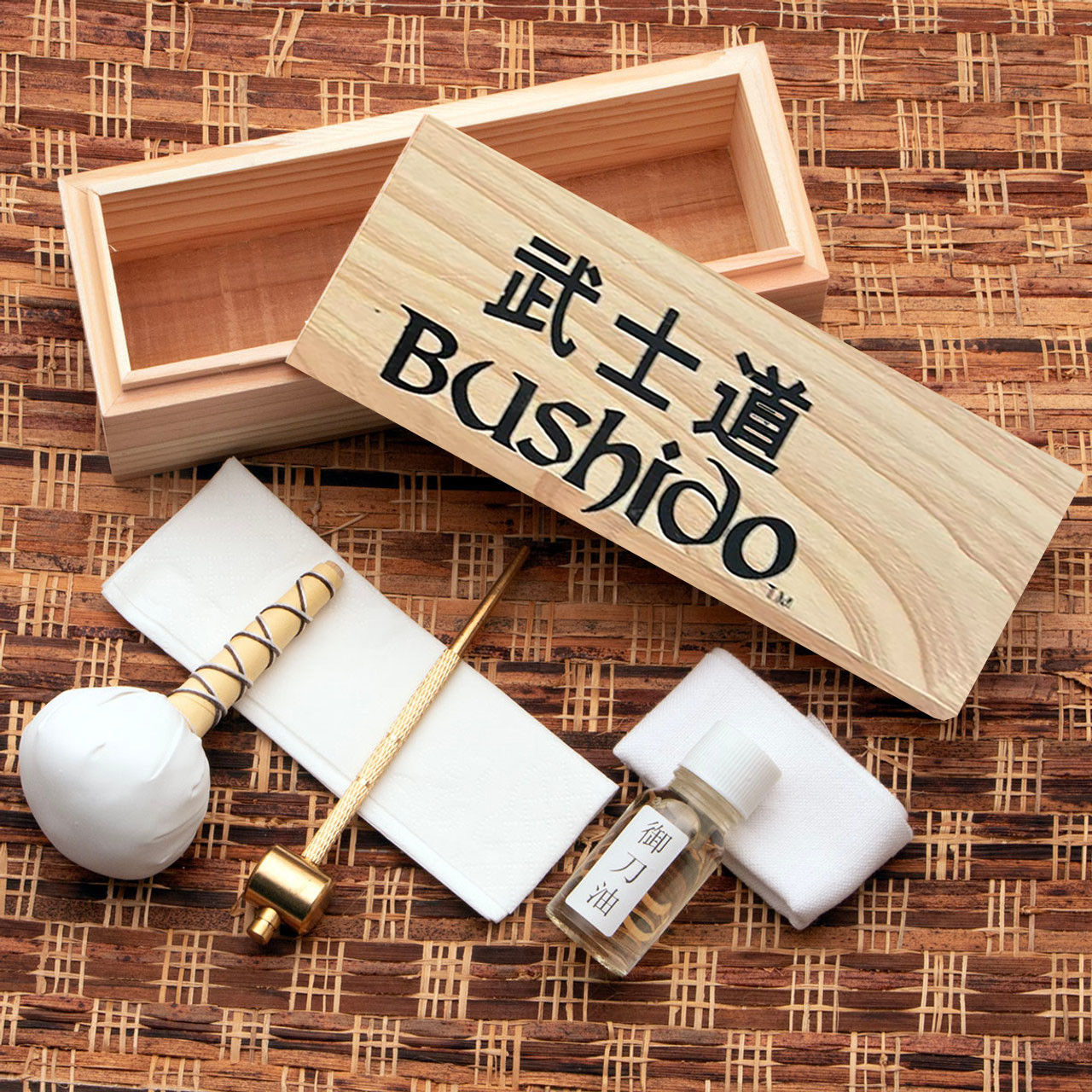 Bushido katana cleaning kit