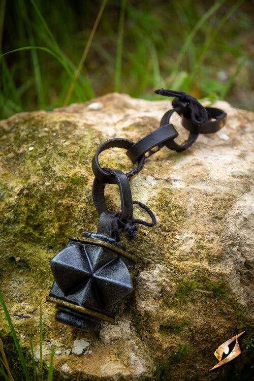 Head for Khonarr LARP and Cosplay Mace, black