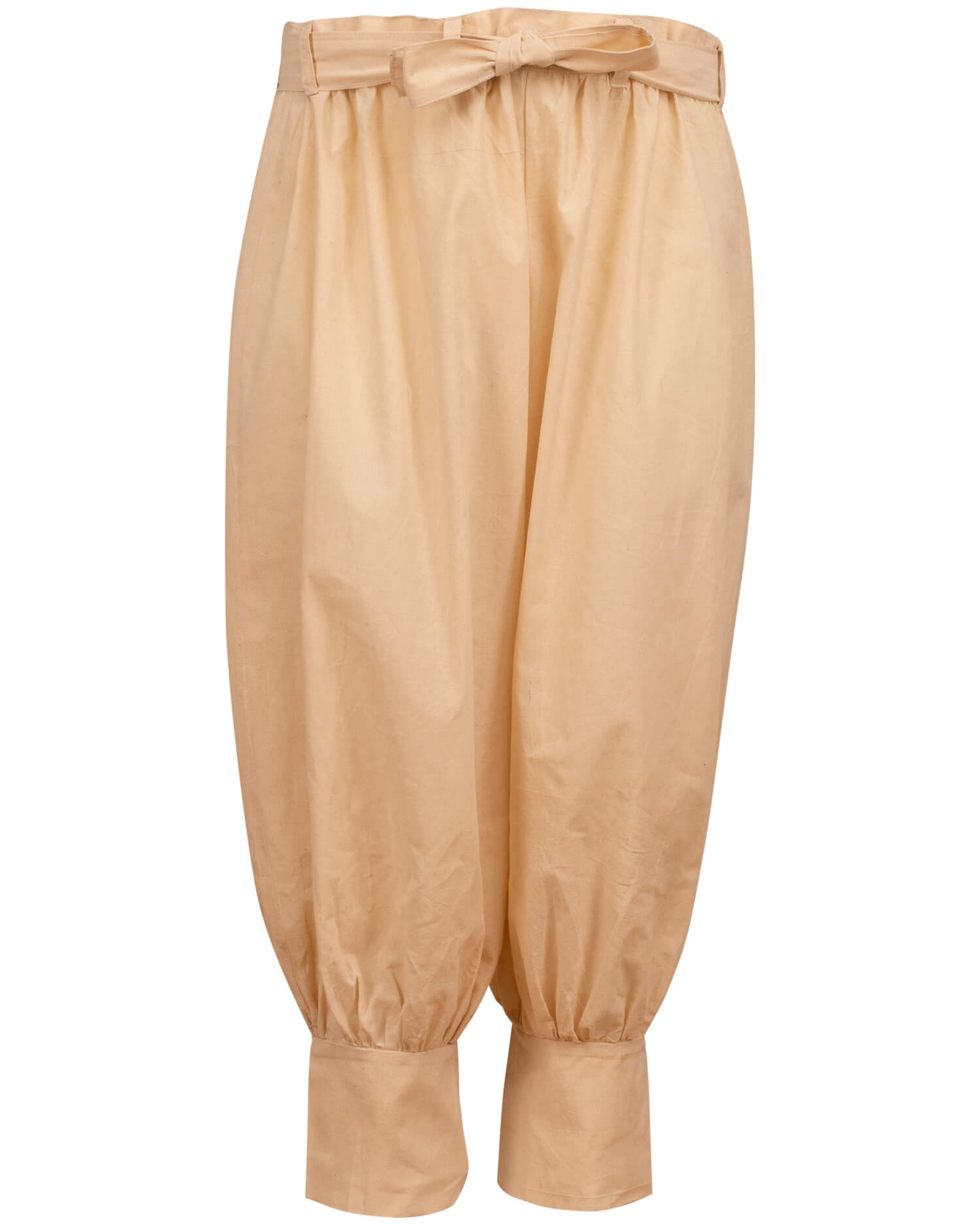 Medieval cotton pants model Offnir, cream color