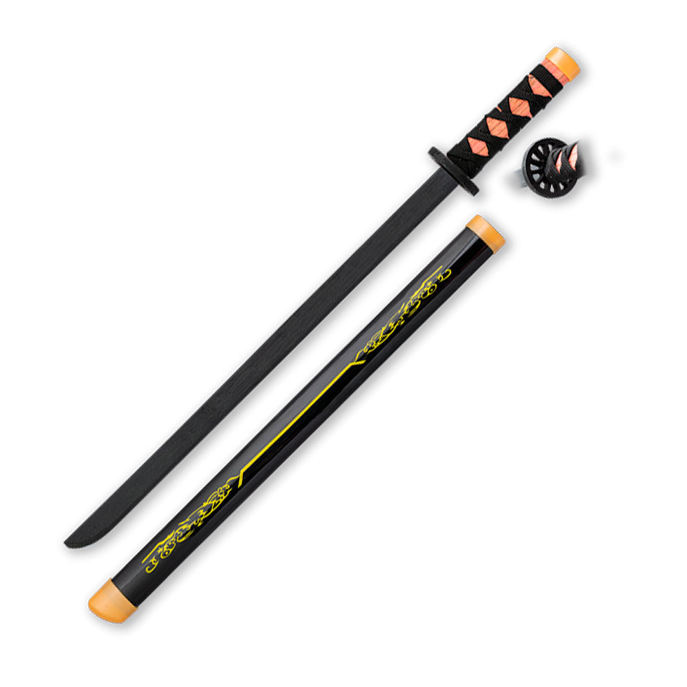 Wooden Wakizashi by Tole10, black sheath