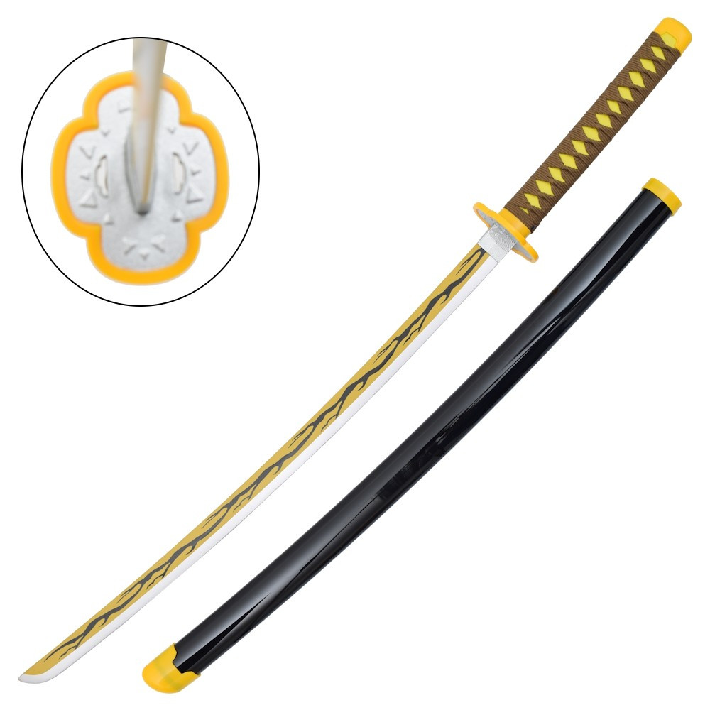 Zenitsu Agatsuma Bamboo Katana from Kimetsu No Yaiba (104 cm.)