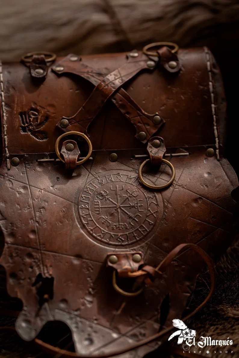 Celtic Vegvisir Bag of the Barbarians