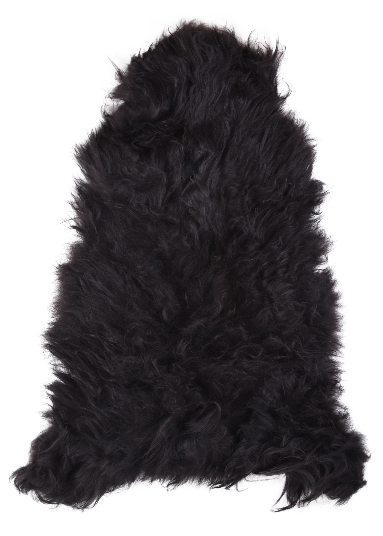 Black Nordic sheep skin (110 cm.)