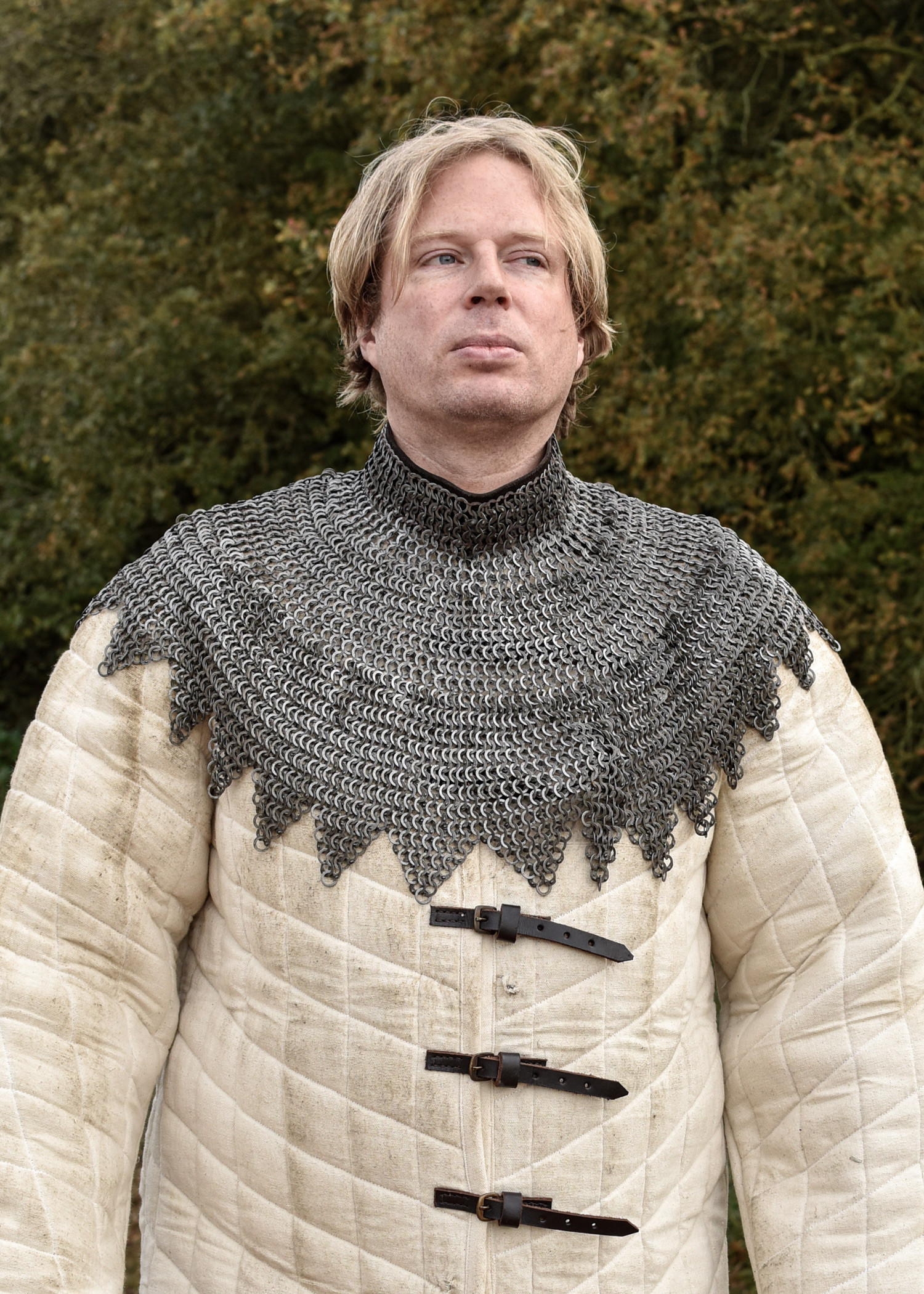 Bishop Miter Collar with Brass Buckle Closure