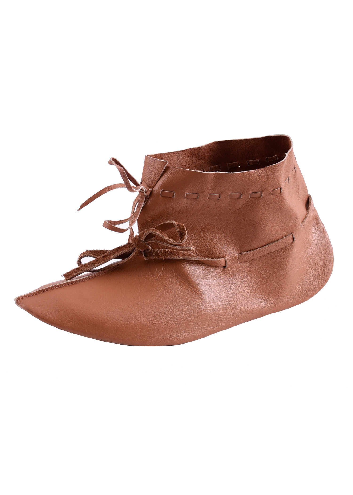 Viking shoes in Hedeby style, lace closure