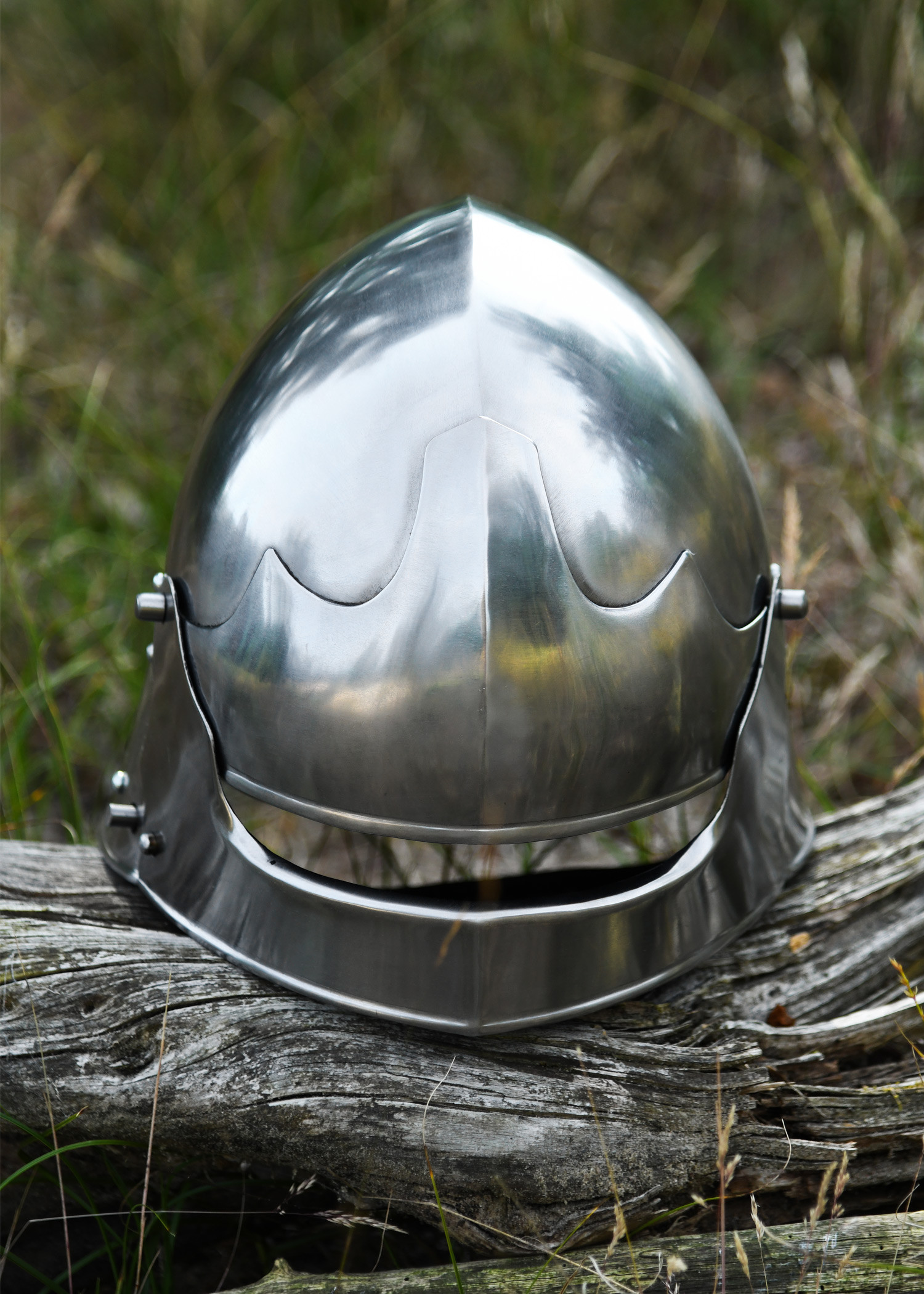 Functional German headpiece, year 1480