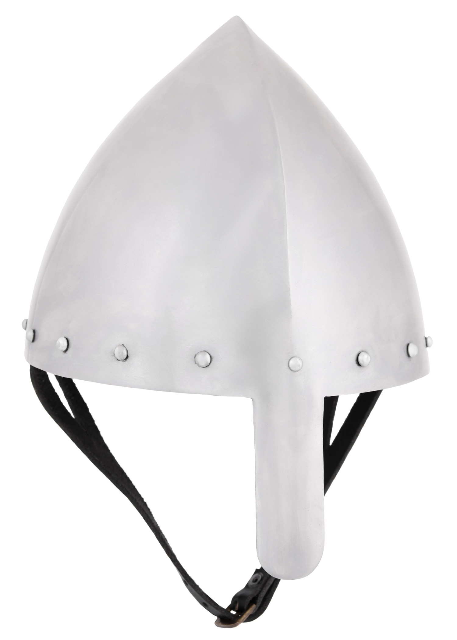 Welded Nasal Olmutz Conical Helmet, 2mm Steel