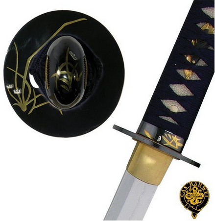 Katana Profesional Orchid - Functional and decorative medieval axes