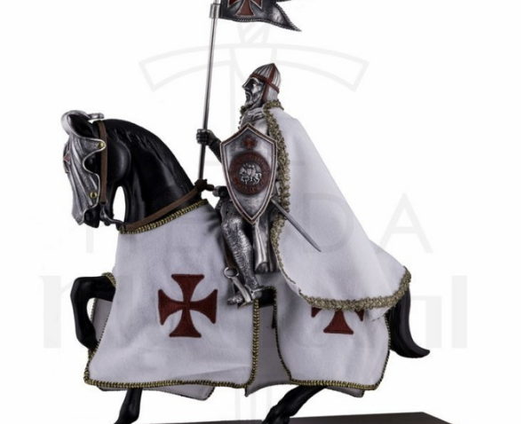 Caballero Templario a Caballo 33 cms. 591x478 - Different decoration with beautiful medieval miniatures