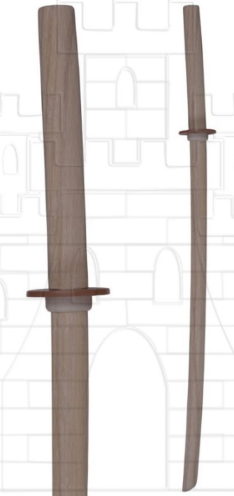 Wooden bokken for practices - The bokken - Japanese training sword