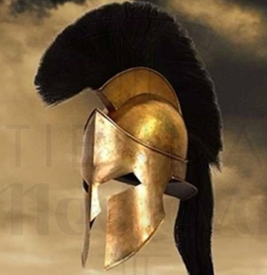 Casco Espartano Rey Leonidas - Emblematic Greek Helmets