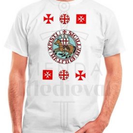 Knights Templar T Shirt With Crosses Short Sleeve 275x275 - Medieval shirts and blouses