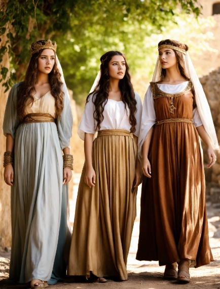 VESTIDOS MEDIEVALES MUJERES 2 - Medieval Costumes: History and Tradition in Ancient Fashion