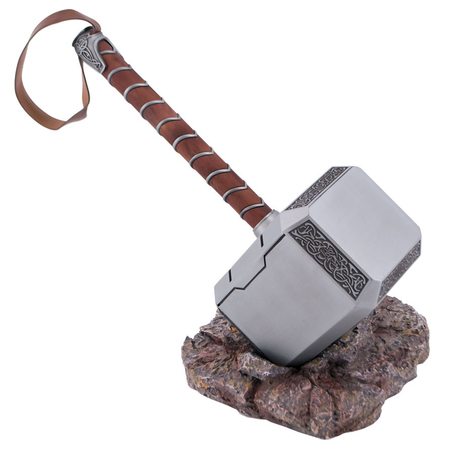 Hammer of God Thor Mjolnir in steel 1738165855 - Discover the Top 10 Bestselling Marvel Merchandising Products in 2024