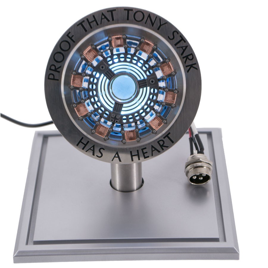 Heart of Tony Stark made of stainless steel base decorative light 1738165812 - Discover the Top 10 Bestselling Marvel Merchandising Products in 2024