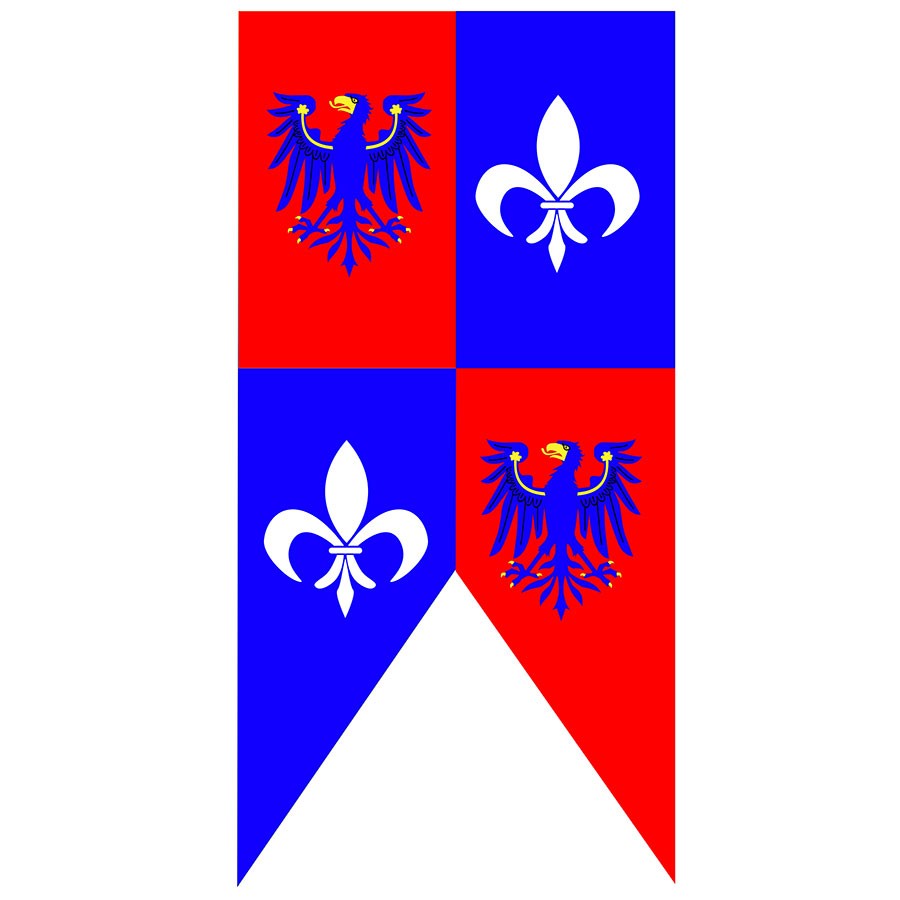 Medieval banner eagles with fleur de lis 1737829814 - Top 10 Best-Selling Medieval Flags and Banners in 2024