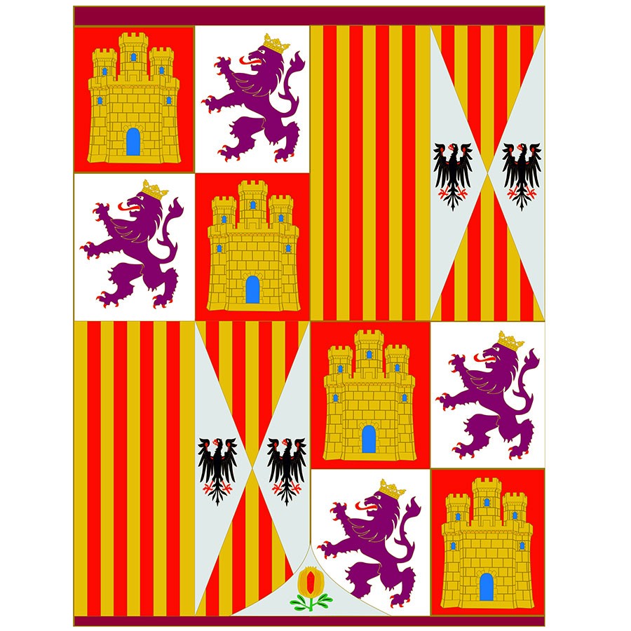 Standard Coat of Arms Catholic Monarchs 1737829793 - Top 10 Best-Selling Medieval Flags and Banners in 2024