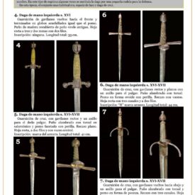 dagas de mano izquierda del siglo xvi xvii diseno y utilidad 1740481964 275x275 - Sword of Lazo in Valencia: Beauty and Craftsmanship of the 17th Century