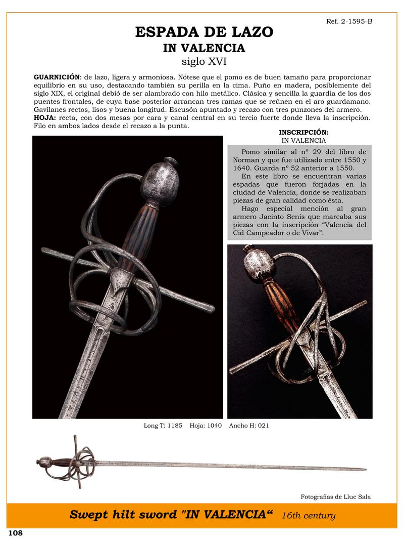 espada de lazo de valencia elegancia y tradicion del siglo xvi 1740438648 - Valencia Lasso Sword: Elegance and Tradition of the 16th Century