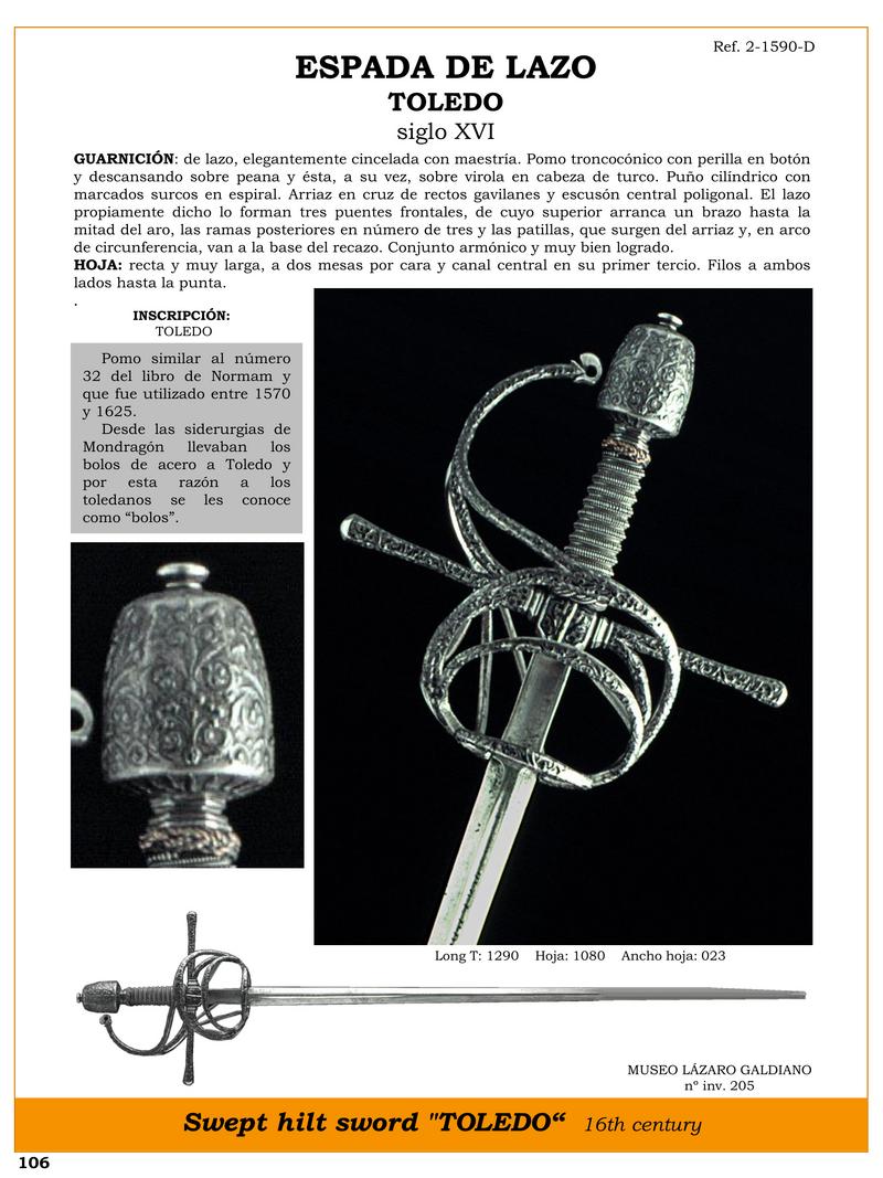espada de lazo toledana del siglo xvi una joya artesanal 1740385330 - 16th Century Toledo Lasso Sword: A Handcrafted Jewel