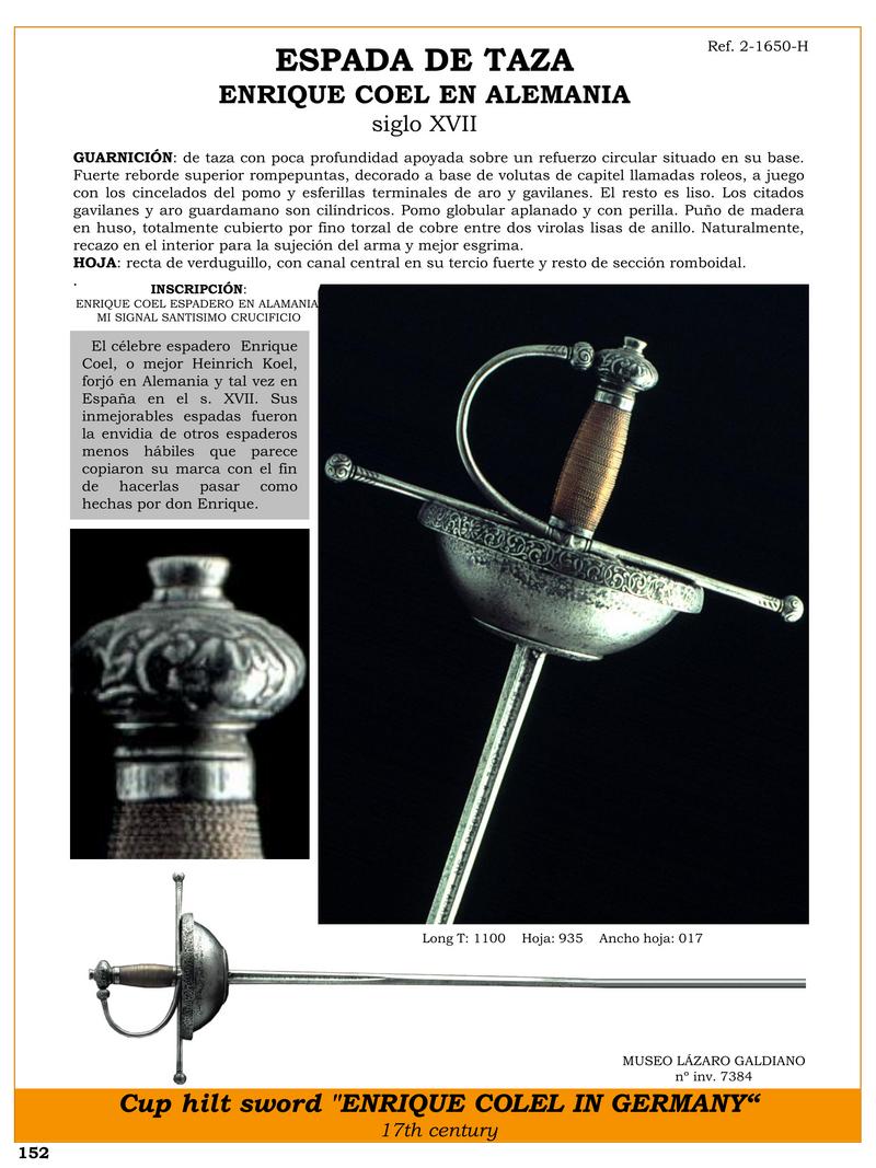 espada de taza de enrique coel arte y historia del siglo xvii 1741389102 - Enrique Coel's Cup Sword: Art and History of the 17th Century