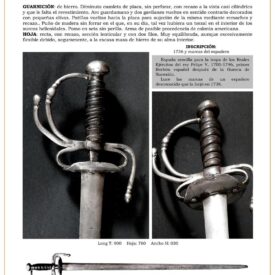espada historica del siglo xviii tropa de los reales ejercitos 1745818093 275x275 - Eighteenth Century Espadín: Elegance and Military Tradition