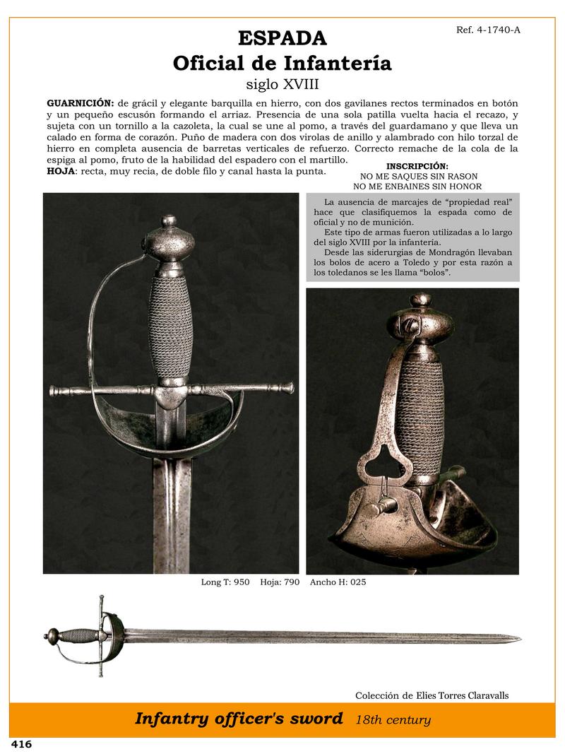 espada oficial de infanteria del siglo xviii elegancia y honor 1745903420 - Official 18th Century Infantry Sword: Elegance and Honor