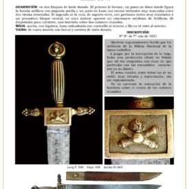 machete de artilleria nacional historia y diseno unico 1745536215 275x275 - Isabeline Artillery Sword 1843: Design and History