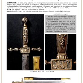 machete militar para musicos un tesoro historico de 1852 1745579434 275x275 - Nineteenth Century National Artillery Machete: A Historical Treasure